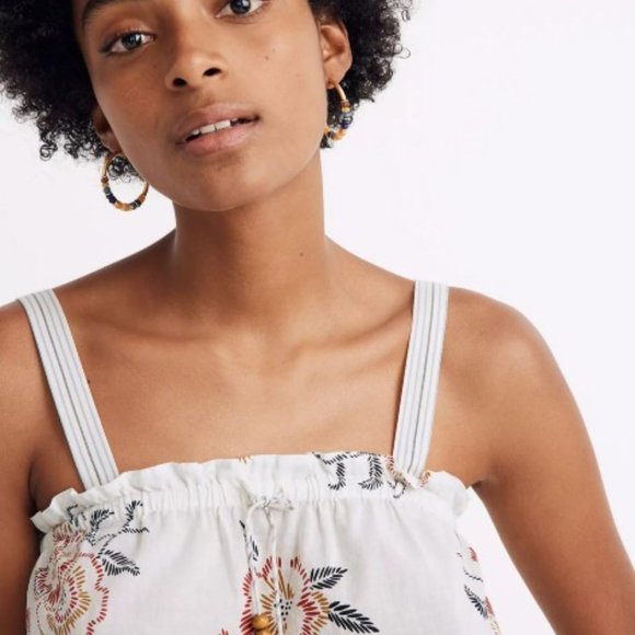 NWT Madewell x Warm Drawstring Tank - Picture 2 of 8